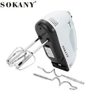 Sokany 7 Speed Egg Beater, Hand Mixer 180W- Multicolor