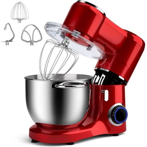 AVINAS 8 Litres Stand Mixer 1500W Cake Mixer Electric Kitchen Food Mixer with Stainless Steel Bowl, Beater, Dough Hook, Whisk for Baking, Dishwasher Safe- Multicolor