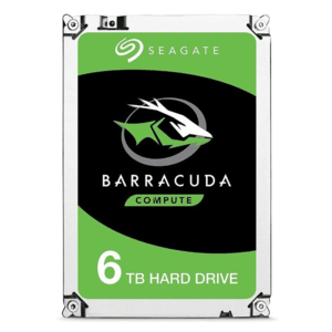 Seagate Barracuda Internal Hard Drive 6TB Desktop HDD SATA 6Gb/s 256MB Cache 3.5-Inch (ST6000DM003)- Silver