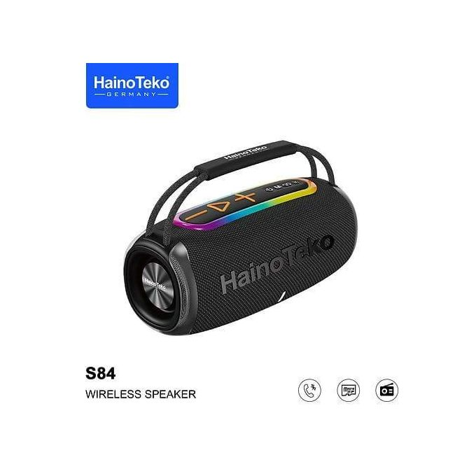 HAINOTEKO 360 Boombox Woofer Wireless Speakers Ortable Wireless Bluetooth Speaker With High Bass Clear Sound Mini Portable Music Box- Multicolor