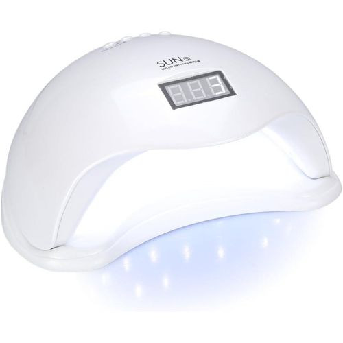 Professional LED Nail Polish Dryer Lamp Gel Machine For Manicure & Pedicure With Sensor - White