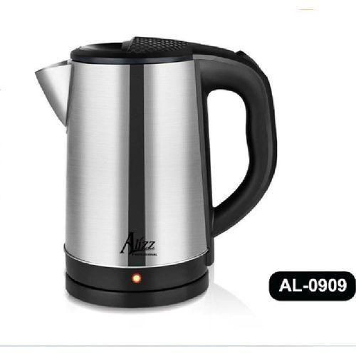 Alizz 2.3 Litre Professional Stainless Steel Water And Tea Boiler Electric Kettle Pot - Silver & Black