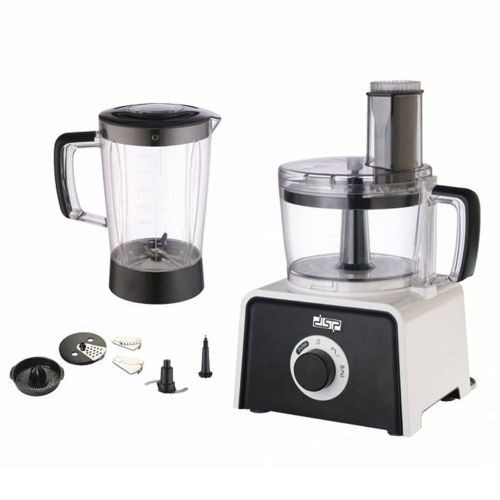 Dsp 7 In1 Salad Maker With Juicer Extractor Blender Food Processor Dicing Kit- Black.