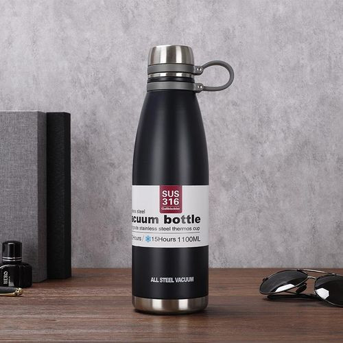 1 Piece Of 800ML All 316 Stainless Steel Tea Thermos Water Bottle Travel Sports Vacuum Insulated Flask Bottles- Multicolor