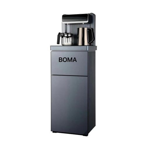 Boma Vertical Water Dispenser Household Water Dispenser with Bottom Bucket Automatic Multifunctional Water Dispenser Cooling and Hot Tea Bar Machine -Grey