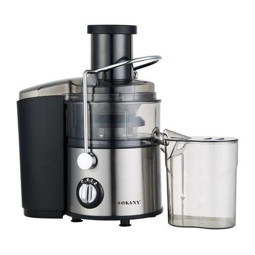 Sokany Commercial slow Juicer And Blender Extractor With Crystal Display Stainless Steel Housing Triplex Protection Safety -Multicolor