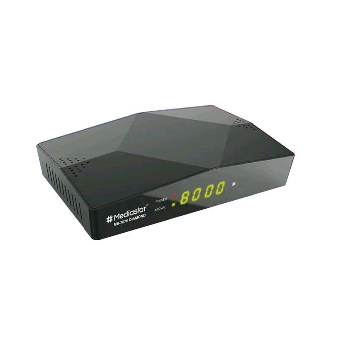 Mediastar MS -7070 Diamond 4K Digital Satellite Receiver- Black