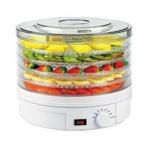 5 Tray Fruit, Food Dehydrator - Multi-colours .