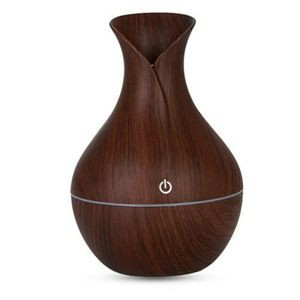 Wooden Electric Air Freshener Humidifier or Diffuser-Dark Brown.