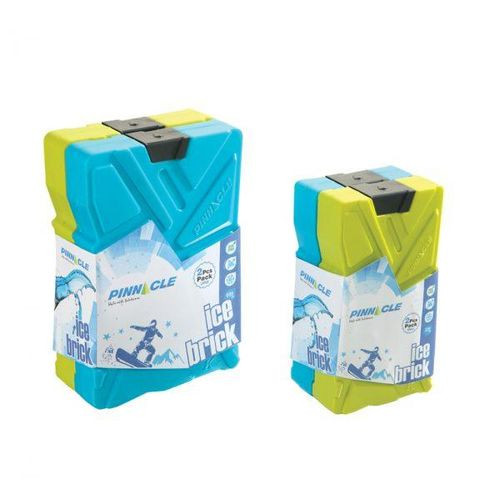 Pinnacle 2 Pack Cooler Ice Packs Brick Freezer Block 600 ml Reusable for Cooler Boxes Lunch Bags Baby Milk Bag- Multi-color