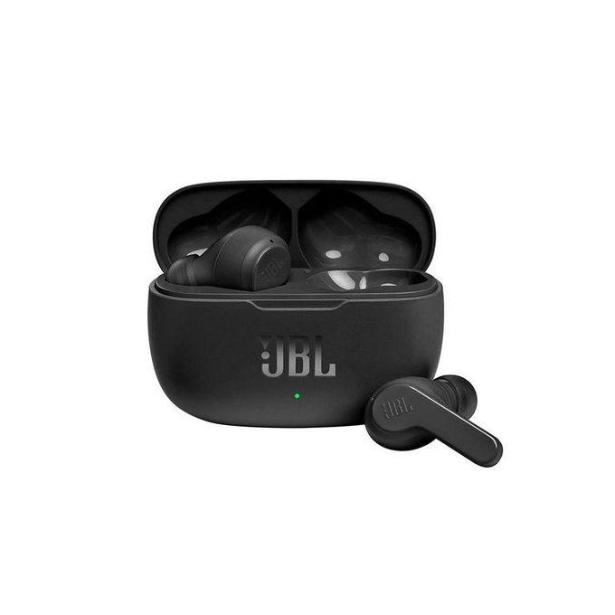 Jbl Wave 200 TWS In-Ear Bluetooth Truly Wireless Earbuds with Mic, 20 Hours Playtime, Deep Bass Sound, Dual Connect Technology, Quick Charge,Comfort Fit Ergonomic Design, Voice Assistant Support for M