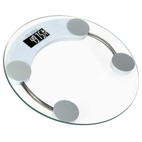 Electro Master Bathroom Digital Glass Personal weighing scale (Transparent)