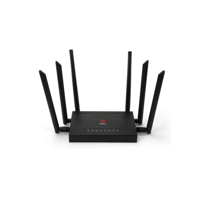 Zonch 4G/5G WI-FI Router 300 Mbps 6 High Gain Antennas Plug & Play B825 PK