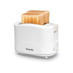 Saachi 2 Slice Saachi Electric Bread Toaster - White.