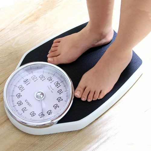 Kinlee Personal Body Weight Bathroom & Mechanical Weighing Scale, Black.