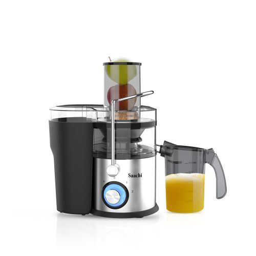 Saachi Electric Juicer Blender Extractor With Unbreakable Jar- Silver