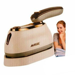 AVINAS 2-in-1 Mini Travel Steam Iron and Fabric Steamer -Cream