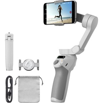 DJI Osmo Mobile SE, 3-Axis Phone Gimbal, Portable and Foldable, Gimbal Stabilizer for iphone, Andriod, ShotGuides, ActiveTrack 6.0, Vlogging Stabilizer for Youtube, TikTok, Travel