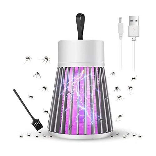 LED Mosquito Killer Trap Lamp Electric Shock Bug Zapper For Insects Fly Screen - Multi-colours.