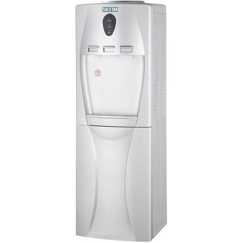 Solstar 3 Tap 12L Hot, Normal And Cold Water dispenser For Home And Office- Silver .