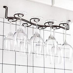 8 Wine glasses Rack ️Storage Organizer Holder, Black.