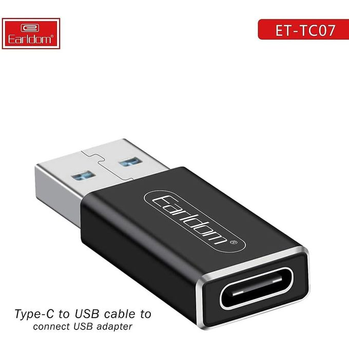 Earldom Type-c USB 3.1 To USB- C OTG Cable Adapter ET-TC07 Data Fast Charging Converter Connector