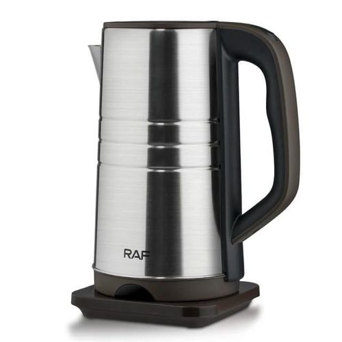 RAF Cross-border Stainless Steel 3.5L Automatic Large Capacity Multi-function Electric Kettle Over Heating Tea Boiler Pot- Silver