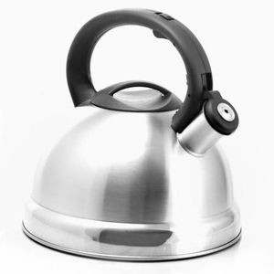 Hoffer 5 Litres Whistling Tea Boiling Kettle - Silver