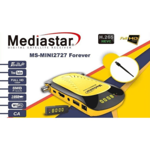 Mediastar MS-MINI2727 Forever Tv Digital Satellite Receiver HD- Multicolor