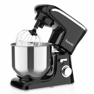 Saachi 8 Litres 6-Speed Stand Mixer with Pulse Function-Black