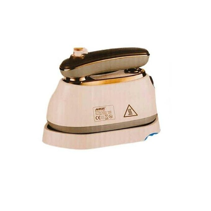 AVINAS 2-in-1 Mini Travel Steam Iron and Fabric Steamer -Cream