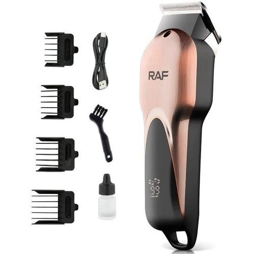 RAF Powerful Hair Clipper Professional Hair Trimmer For Men Electric Adjustable Hair Cutting Machine Rechargeable