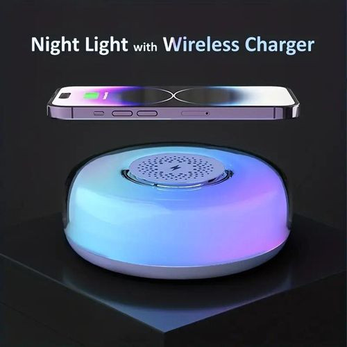 Bedside Table Lamp with Wireless ChargeInduction Distance Touch LED Night Light Dimmable with Portable Phone Holder Wireless Charger Station Gift for Women Men Home Bedroom Nightstand Lamp